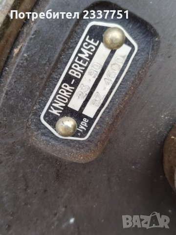 Главни серво и спирачен цилиндри KNORR, FAG к-т, снимка 7 - Части - 40519080