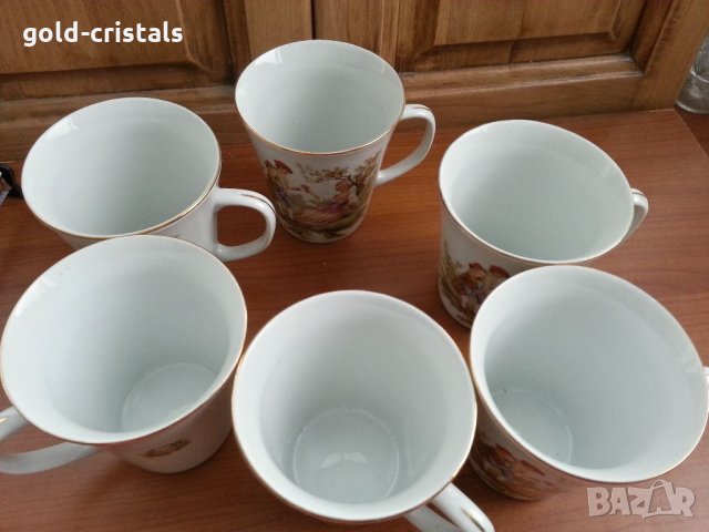 Полски порцелан чаши за чай, снимка 5 - Антикварни и старинни предмети - 34487586