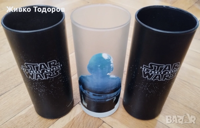 Чаши с тематика "STAR WARS/Междузвездни войни: Силата се пробужда"., снимка 4 - Чаши - 52944898
