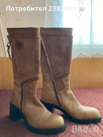 Дамски ботуши естествена кожа 