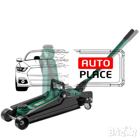 Нископрофилен крик крокодил 3 тона 85 – 380 мм RockForce, снимка 2 - Други инструменти - 54032462