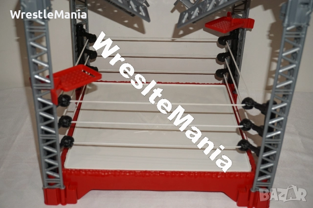 Рядък Кеч Ринг WWE CREATE A WWE SUPERSTAR RING BUILDER, снимка 5 - Колекции - 51854794