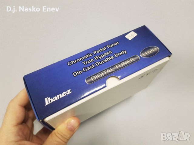  Ibanez LU20 Digital Chromatic Tuner Pedal - Тунер Педал за китара - КАТО НОВ, снимка 7 - Китари - 32106665