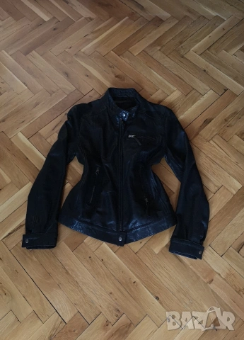 Дамско кожено яке естествена кожа размер S-M 