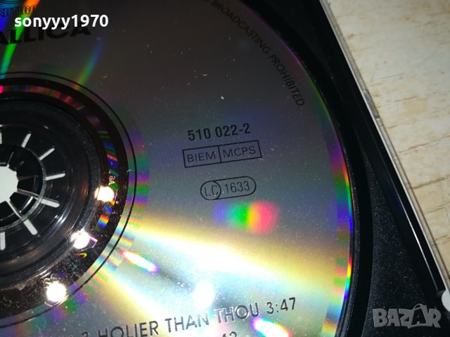 METALLICA CD-MADE IN FRANCE 0111231709, снимка 4 - CD дискове - 42811799