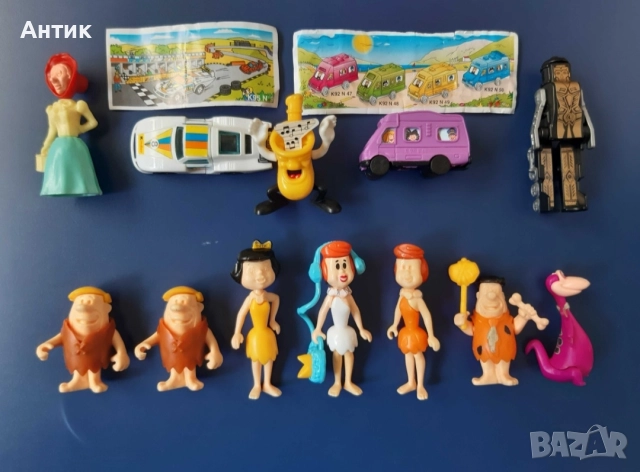 ЛОТ Стари Играчки Kinder , снимка 2 - Колекции - 52898725