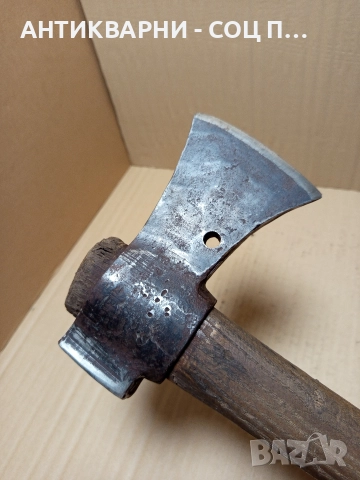 Стара Немска Брадва Със Дръжка Сап 1.700кг., снимка 6 - Антикварни и старинни предмети - 52697546