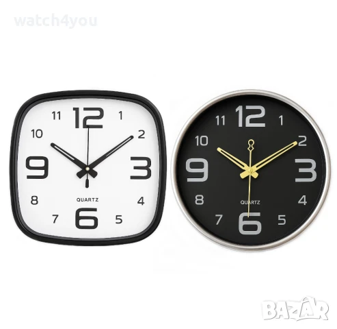 НОВ КАЧЕСТВЕН СТЕНЕН ЧАСОВНИК. СТЕННИ ЧАСОВНИЦИ С ГОЛЕМИ ЦИФРИ.WALL CLOCK. STENEN CHASOVNIK