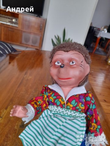 Стара кукла Таралеж, снимка 5 - Антикварни и старинни предмети - 39047739