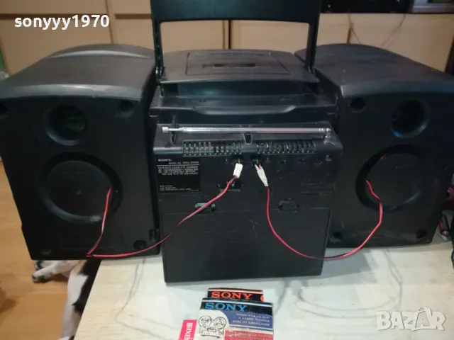 SONY CFD-626S ВНОС SWISS 0405251448LNWC, снимка 4 - Аудиосистеми - 50151901