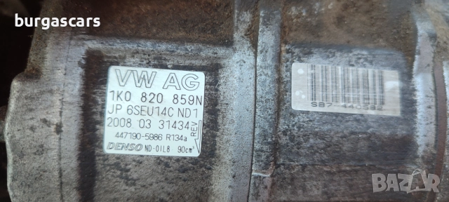 Компресор климатик 1K0 820 859N / 447190-5986 Seat Leon 1.4TSI - 230лв, снимка 3 - Части - 51605336