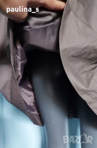 Ленено манто тип парка, с хастар "Ulla Popken" / голям размер , снимка 8 - Палта, манта - 42754089