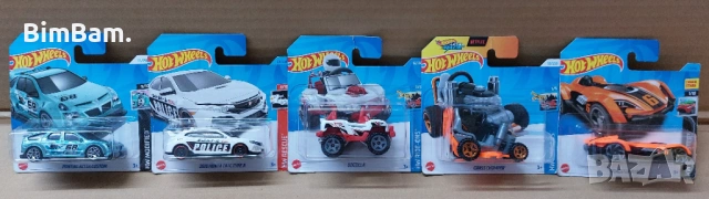 Колички Hot Wheels / Хот Уилс - 24 модела / 007, снимка 4 - Коли, камиони, мотори, писти - 51571258