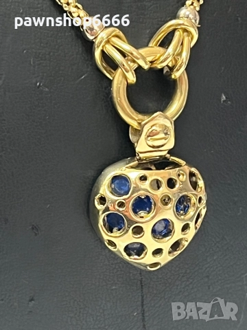 Златно колие 14 карата, снимка 4 - Колиета, медальони, синджири - 51663562