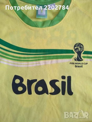 Две футболни тениски Бразилия,Brasil,от световното 2014г.Ronaldo,Роналдо, снимка 2 - Фен артикули - 29488758