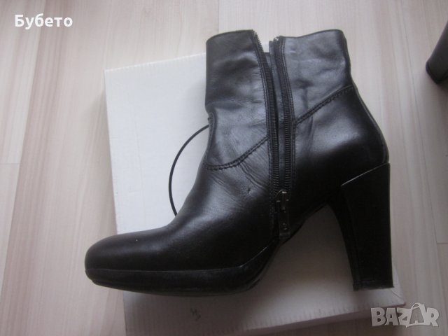 Боти от естествена кожа, снимка 3 - Дамски боти - 33865606