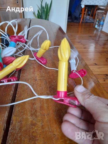 Стари лампи,лампички за елха #3, снимка 2 - Други ценни предмети - 44420989