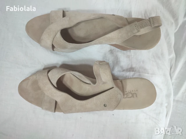 UGG wedge heel sandal 41, снимка 14 - Дамски обувки на ток - 51028623