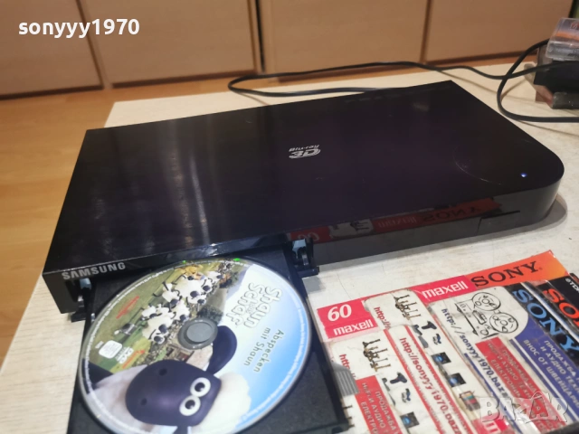 SAMSUNG BD-H5500 BLU-RAY 3D HDMI LAN 1101260910LCHERY1, снимка 5 - Плейъри, домашно кино, прожектори - 53059926