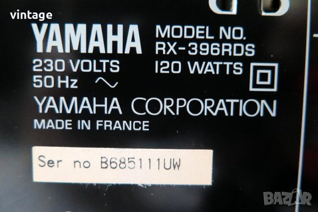 Yamaha RX-396RDS Natural Sound Stereo Receiver, снимка 7 - Ресийвъри, усилватели, смесителни пултове - 39851654