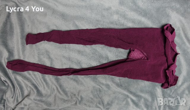 Размер 1/2 (S/M) чорапогащник ситна мрежа в бордо , снимка 11 - Бельо - 37202605