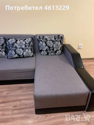 Универсален (ляв/десен) модулен диван с място за съхранение, снимка 3 - Дивани и мека мебел - 53089433