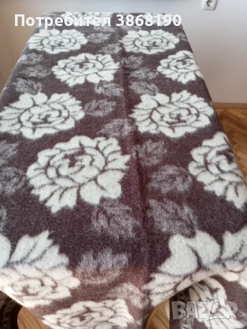Единично вълнено одеало 100% вълна, снимка 8 - Олекотени завивки и одеяла - 51392138