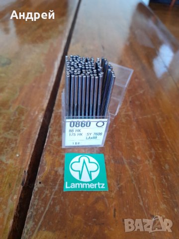 Стари игли за шевна машина Lammertz #3, снимка 3 - Други ценни предмети - 38480785