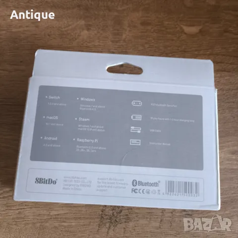 8Bitdo N30 безжичен Bluetooth контролер за Switch, Android, Window​s и MacOS, снимка 7 - Аксесоари - 48999403