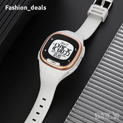 Нов GBB Цифров Дамски часовник многофункционален водоустойчив Подарък, снимка 6 - Дамски - 42191421
