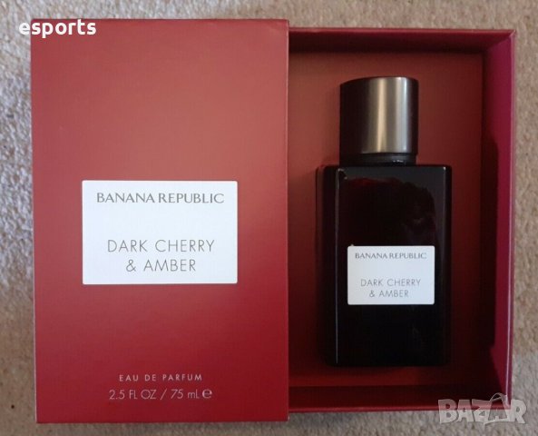 Унисекс парфюмна вода Banana Republic Dark Cherry & Amber 75ml дамски, снимка 4 - Унисекс парфюми - 36905285