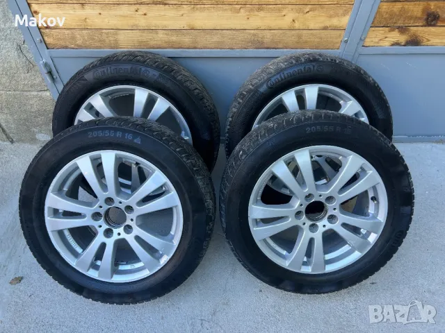 5х112 16 Джанти с Гуми Mercedes C E Class W204 Facelift 