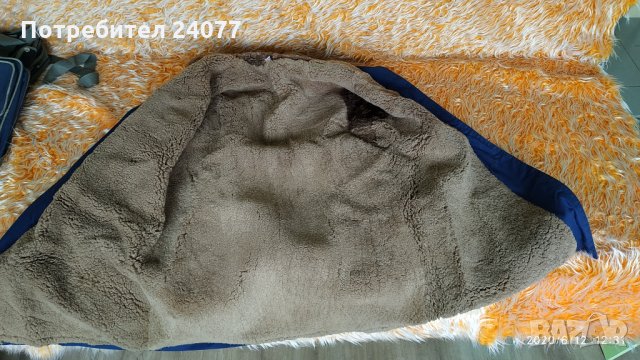 Работна шуба, естествена кожа!, снимка 3 - Палта - 29131845