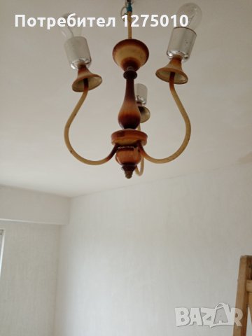 Абажур запазен , снимка 4 - Полилеи - 31812692