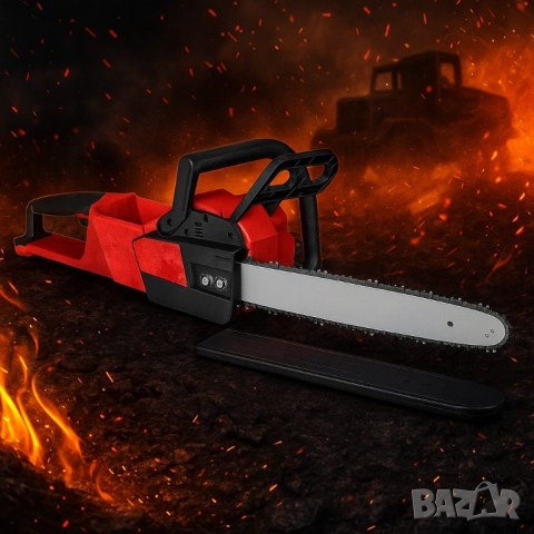 Акумулаторен верижен трион 40V PFBCS401 – Мощност без кабел и без компромиси, снимка 2 - Градинска техника - 51851902