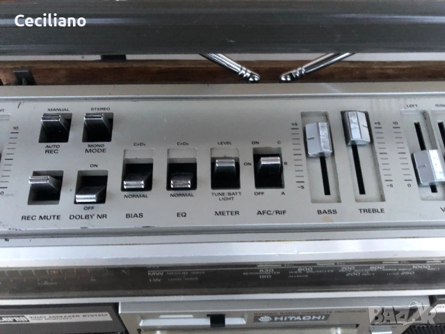 Радиокасетофон 💥HITACHI TRK 8190 E, снимка 8 - Радиокасетофони, транзистори - 53035143