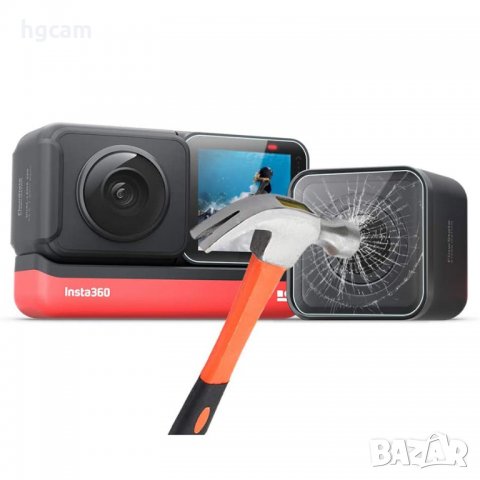 Стъклен протектор GARV™️ за Insta360 ONE R, За екрана и обектива, снимка 4 - Чанти, стативи, аксесоари - 30191884