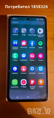 Samsung Galaxy A71 Dual sim/128GB Black, снимка 2 - Samsung - 56201229
