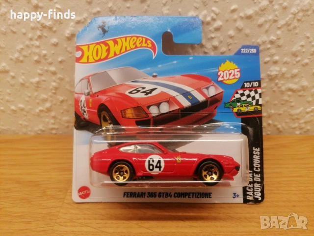 Ексклузивен лот Hot Wheels FERRARI – 5 легендарни модела (НОВИ), снимка 6 - Колекции - 54072010