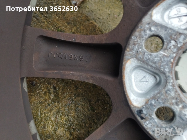 16-ки-оригинални за субару, снимка 5 - Гуми и джанти - 52459375