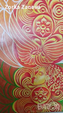 Картина,aвторска 70см,50 см, снимка 3 - Картини - 49942005