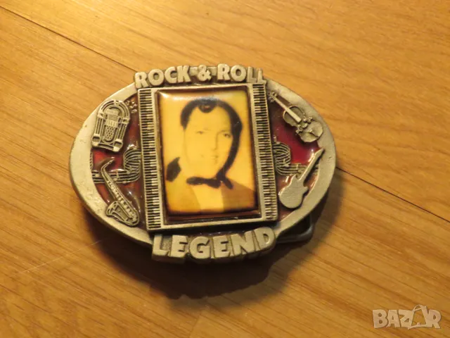 Стара щатска  колекционерска тока за колан Рокенрол Леганда 2 Rock and roll - ценност за музиканти