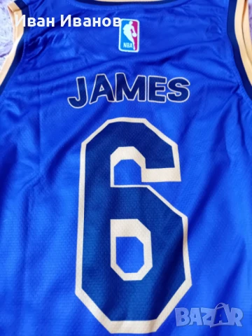 Чисто нов оригинален екип на Los Angelis Lakers - LeBron James, снимка 3 - Баскетбол - 50661610
