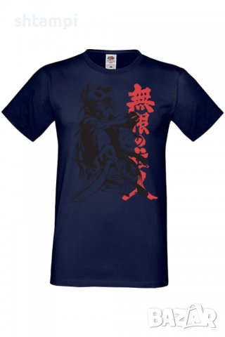 Мъжка тениска Blade of the Immortal Samurai,Анимация,игра,Празник,Повод,, снимка 6 - Тениски - 37949100