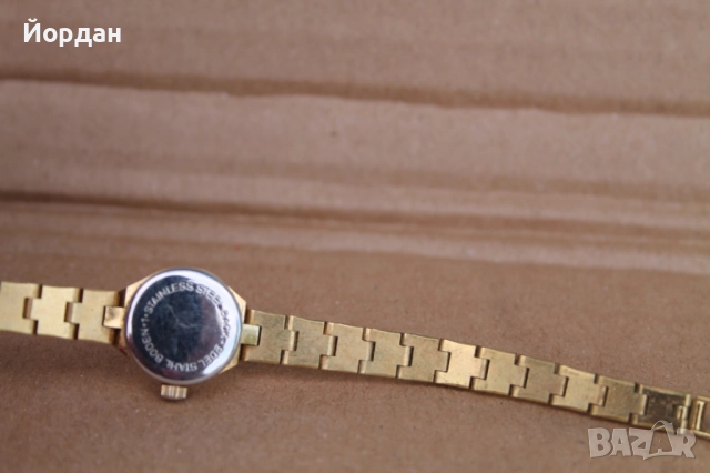 Швейцарски позлатен дамски часовник 'Reno'  /17 камъка/, снимка 5 - Дамски - 51811131