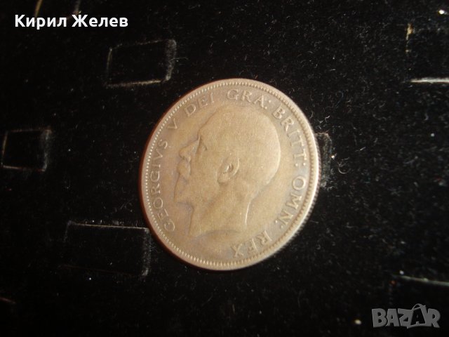 ПОЛОВИН КРОНА 1931 година ВЕЛИКОБРИТАНИЯ ДЖОРДЖ V СТАРА АНГЛИЙСКА МОНЕТА 16724, снимка 4 - Нумизматика и бонистика - 30509139