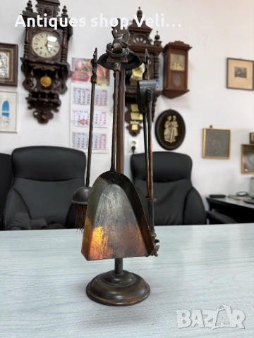 Комплект за камина №8146 , снимка 4 - Други ценни предмети - 54331844