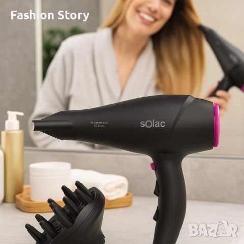Сешоар Solac Fast 2200 Ionic, снимка 2 - Сешоари - 51538379