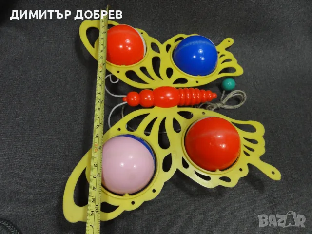 СТАРА РЕТРО СОЦ ПОЛСКА ПЛАСТМАСОВА ИГРАЧКА ПЕПЕРУДА, снимка 8 - Колекции - 56270272