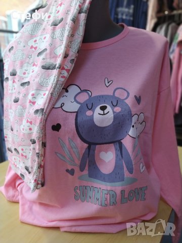 Дамска пижама памучна 3XL, снимка 2 - Пижами - 42649812
